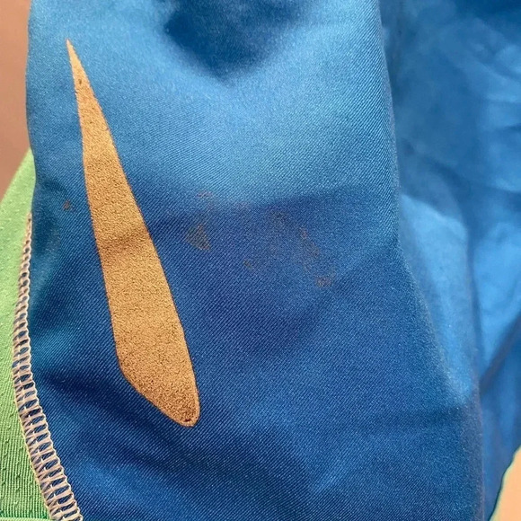 Under Armour Women's Blue/Turquoise Lined Running Shorts, Size L - Picture 6 of 6